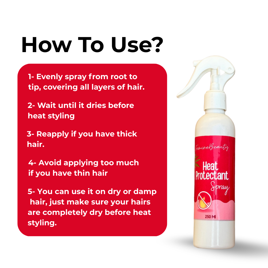Heat Protectant Spray (For Dry Hairs)
