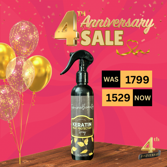 Keratin Heat Protectant (For Exrta Dry & Brittle Hairs)