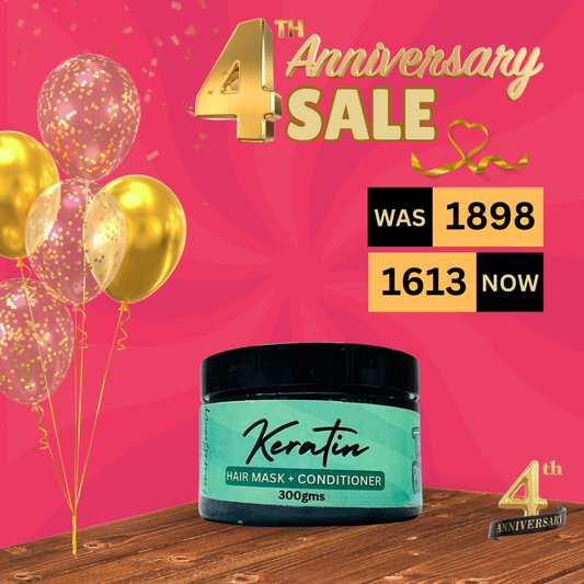 Keratin Hair Mask & Conditioner - 300gms