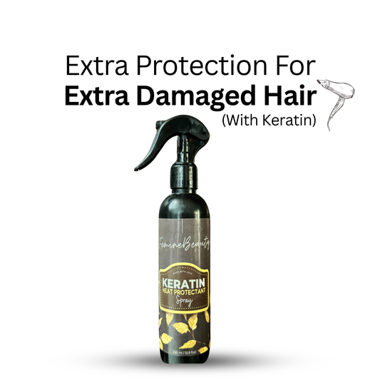 Keratin Heat Protectant (For Exrta Dry & Brittle Hairs)