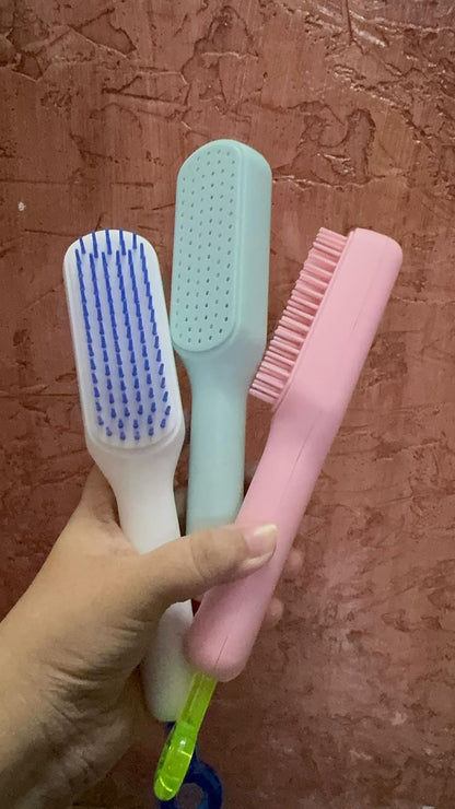 No hair brush