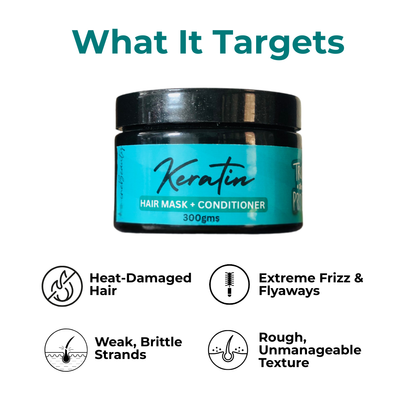 Keratin Hair Mask & Conditioner - 300gms
