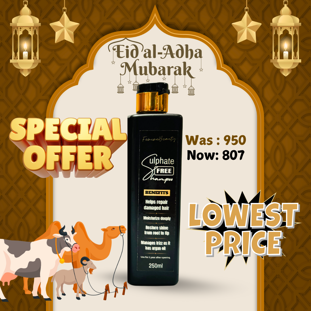 Sulphate free shampoo (250ml)