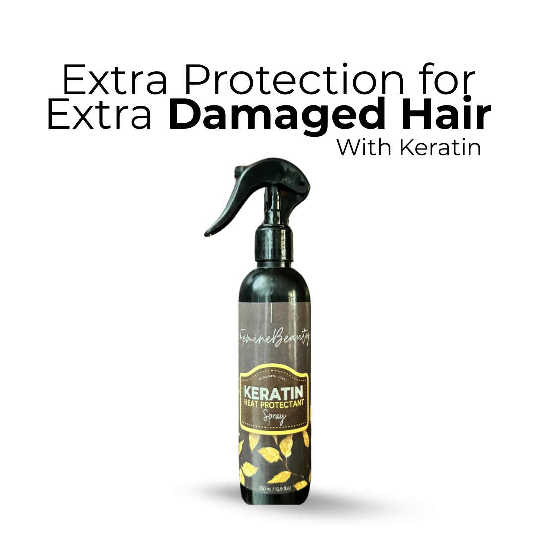 Keratin Heat Protectant (For Dry & Brittle Hairs)