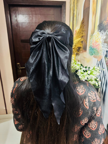 Silk hair bows