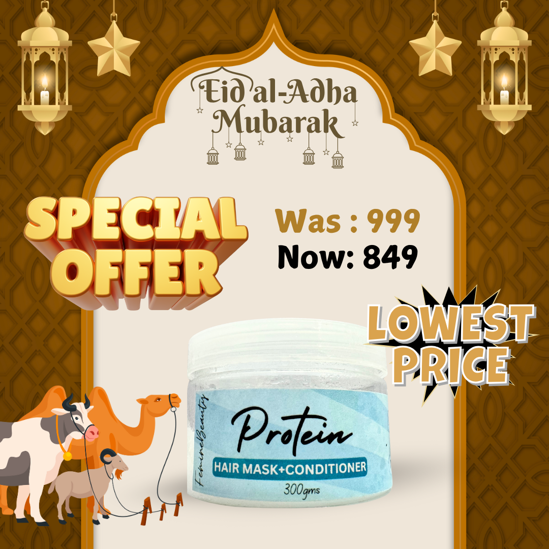 Protein hair mask
