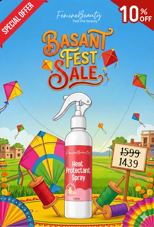 Heat Protectant Spray (For Dry Hairs)