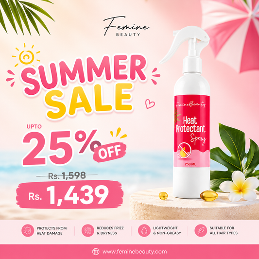 Heat Protectant Spray (For Dry Hairs)