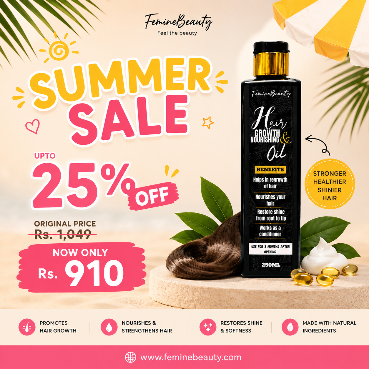 Hair Oil by femine beauty