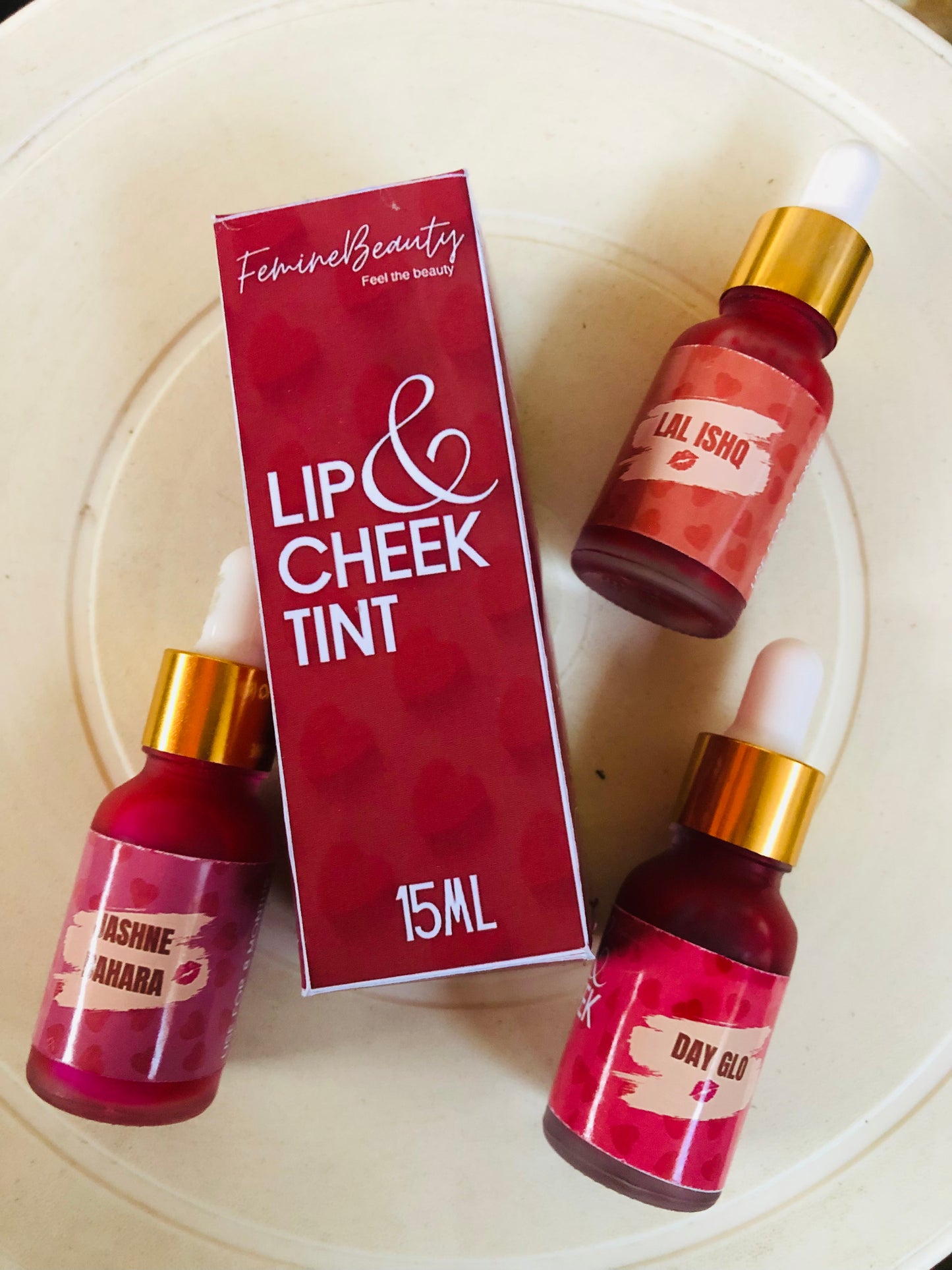 Femine lip and cheek tint (Day Glo)