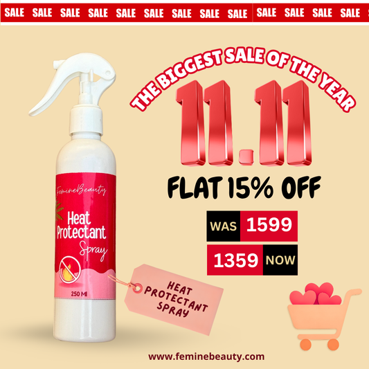 Heat Protectant Spray (For Dry Hairs)