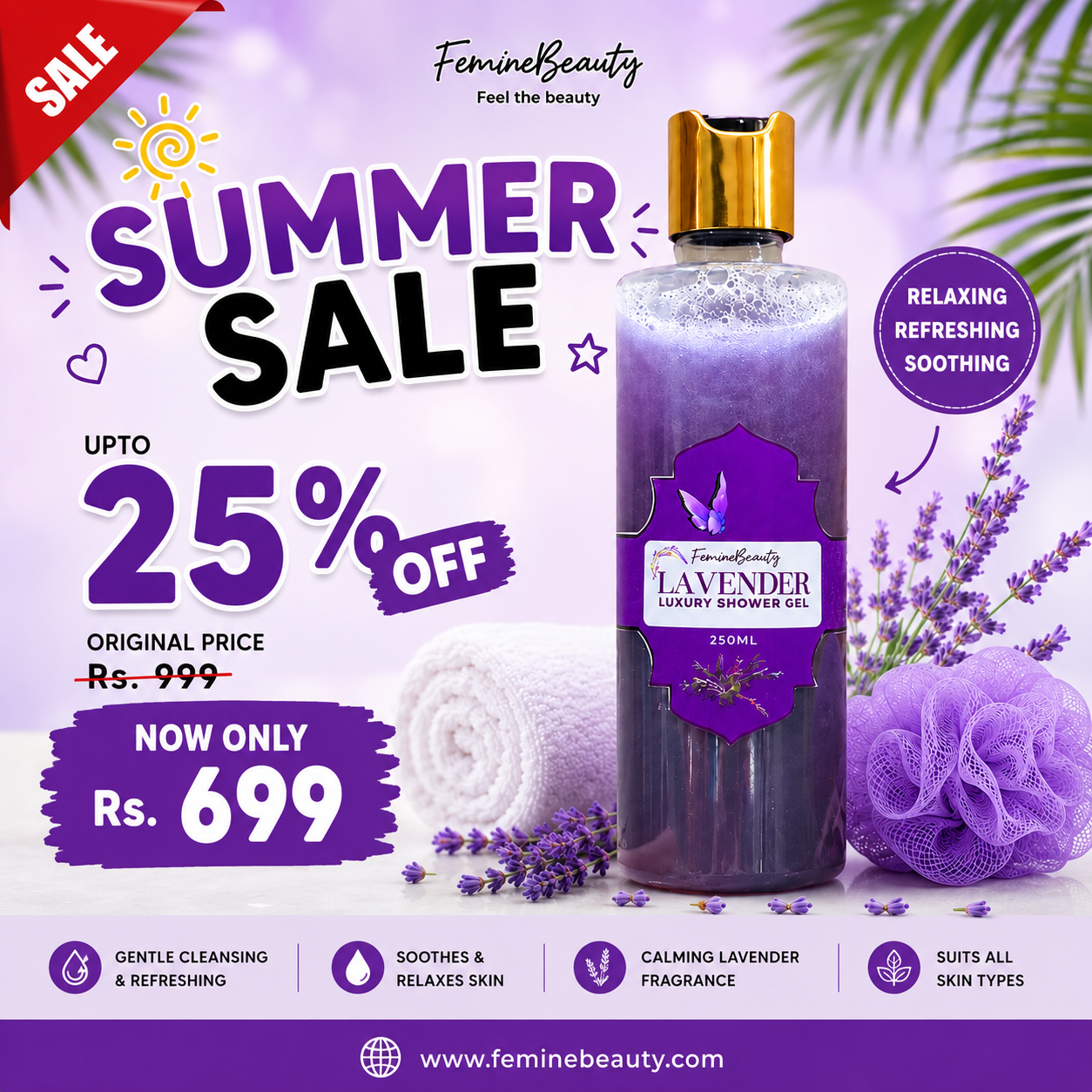 Lavender Luxury Shower Gel