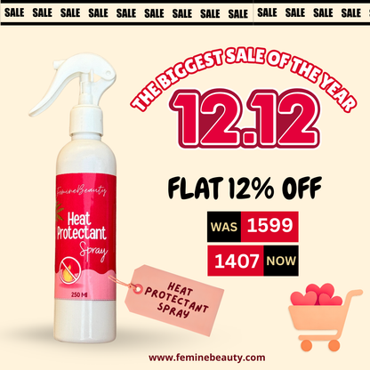 Heat Protectant Spray (For Dry Hairs)