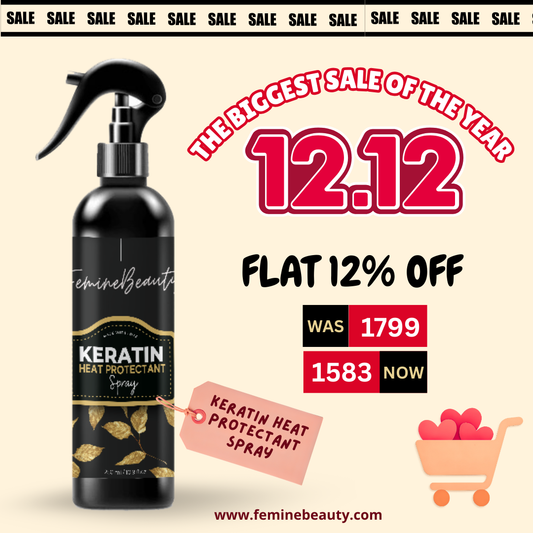 Keratin Heat Protectant (For Exrta Dry & Brittle Hairs)