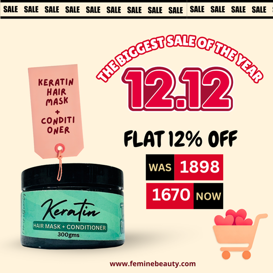 Keratin Hair Mask & Conditioner - 300gms