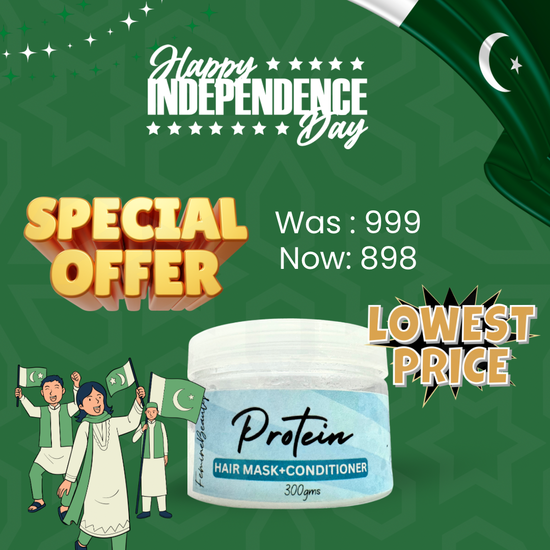 Protein hair mask