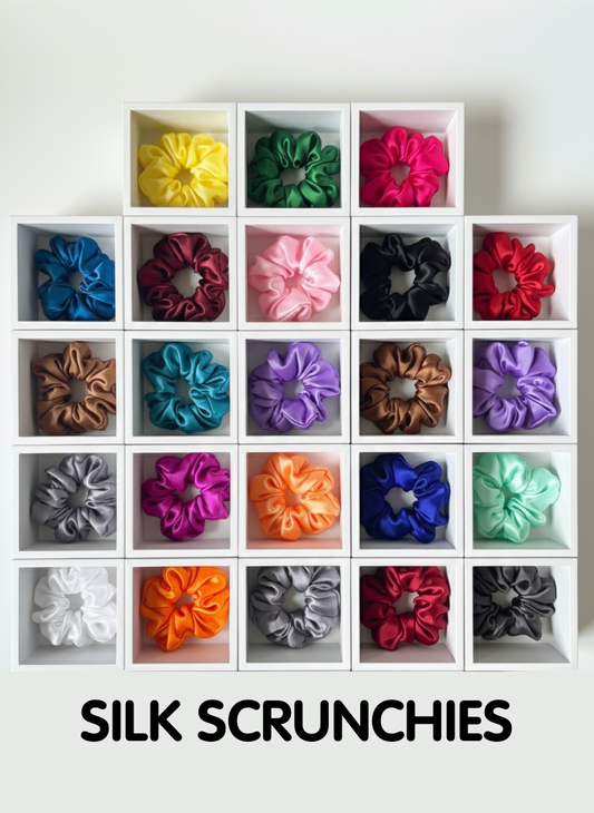 Silk Scrunchies