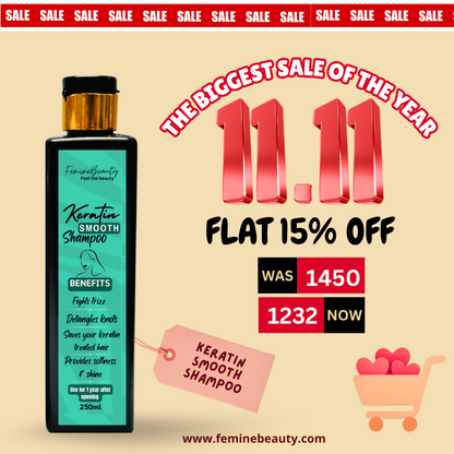 Keratin smooth shampoo