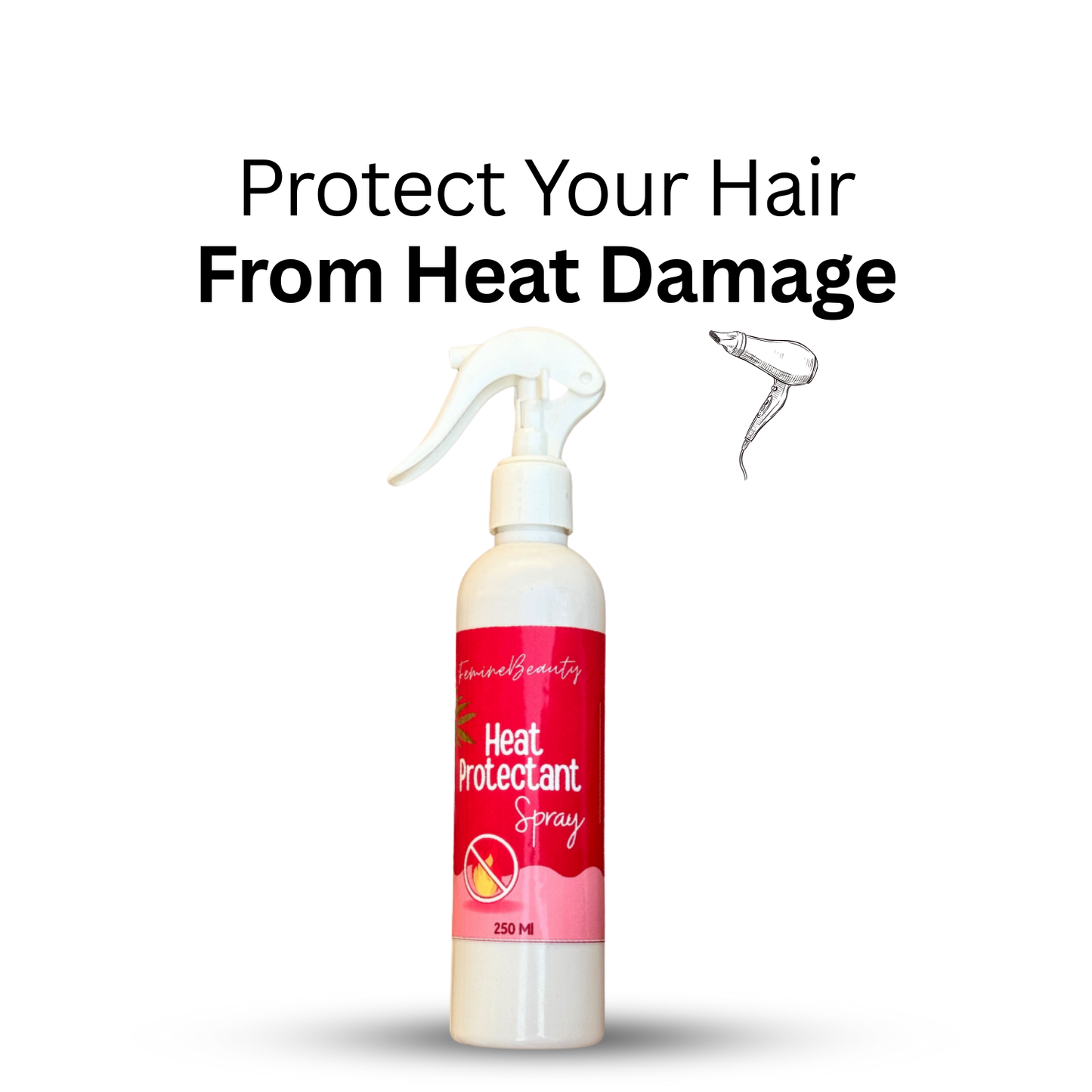 Heat Protectant Spray (For Dry Hairs)