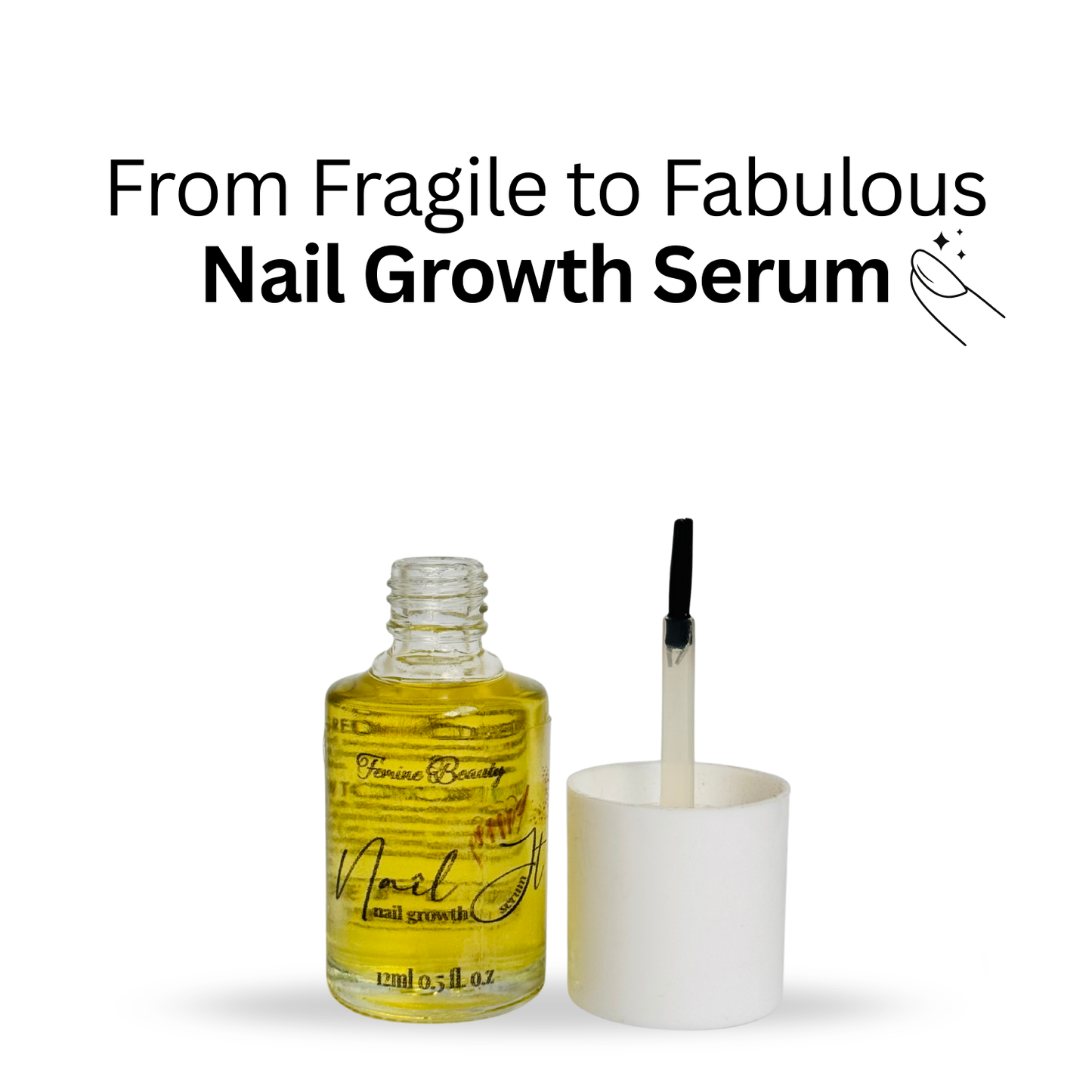Nail growth serum