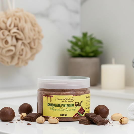 Chocolate pistachio kunafa