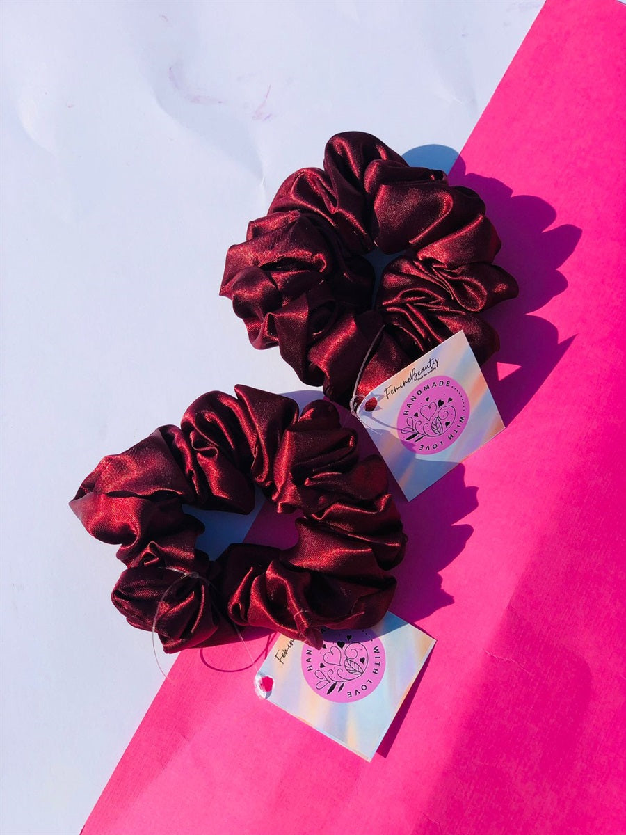 Marhoon silk scrunchie/Hair tie