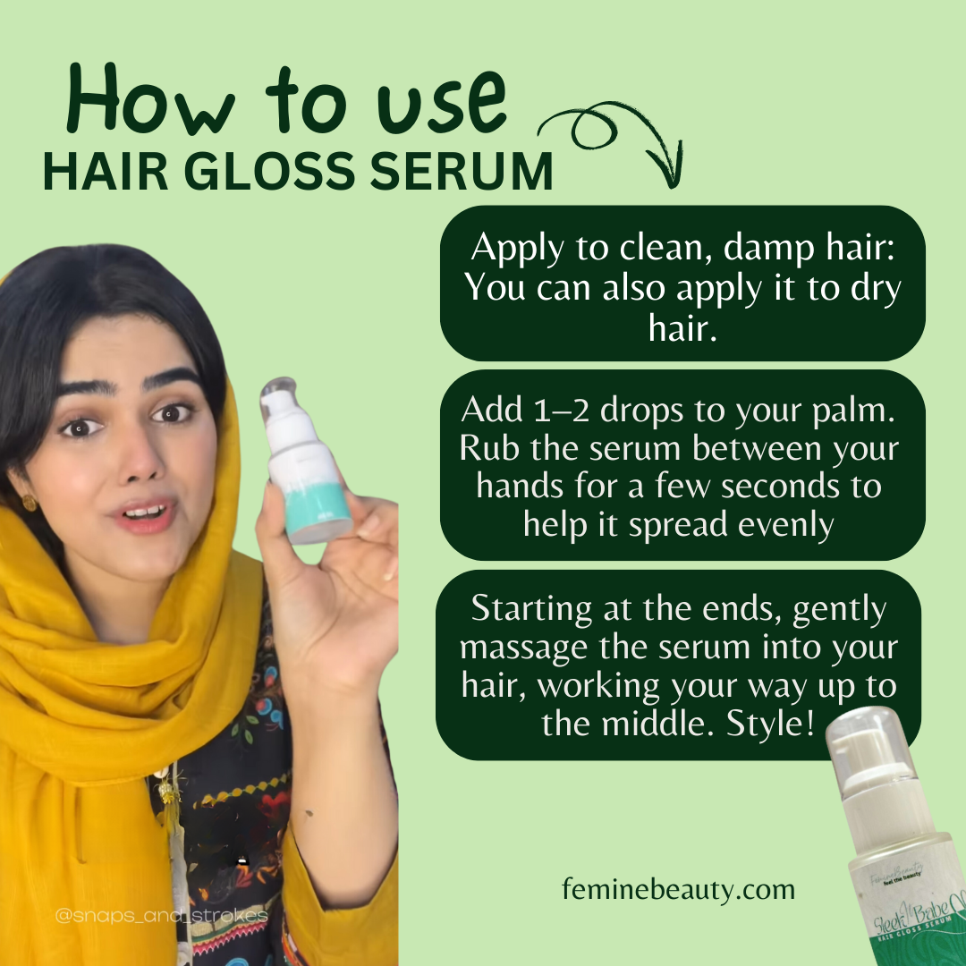 SLEEK IT BABE ( HAIR GLOSS SERUM)