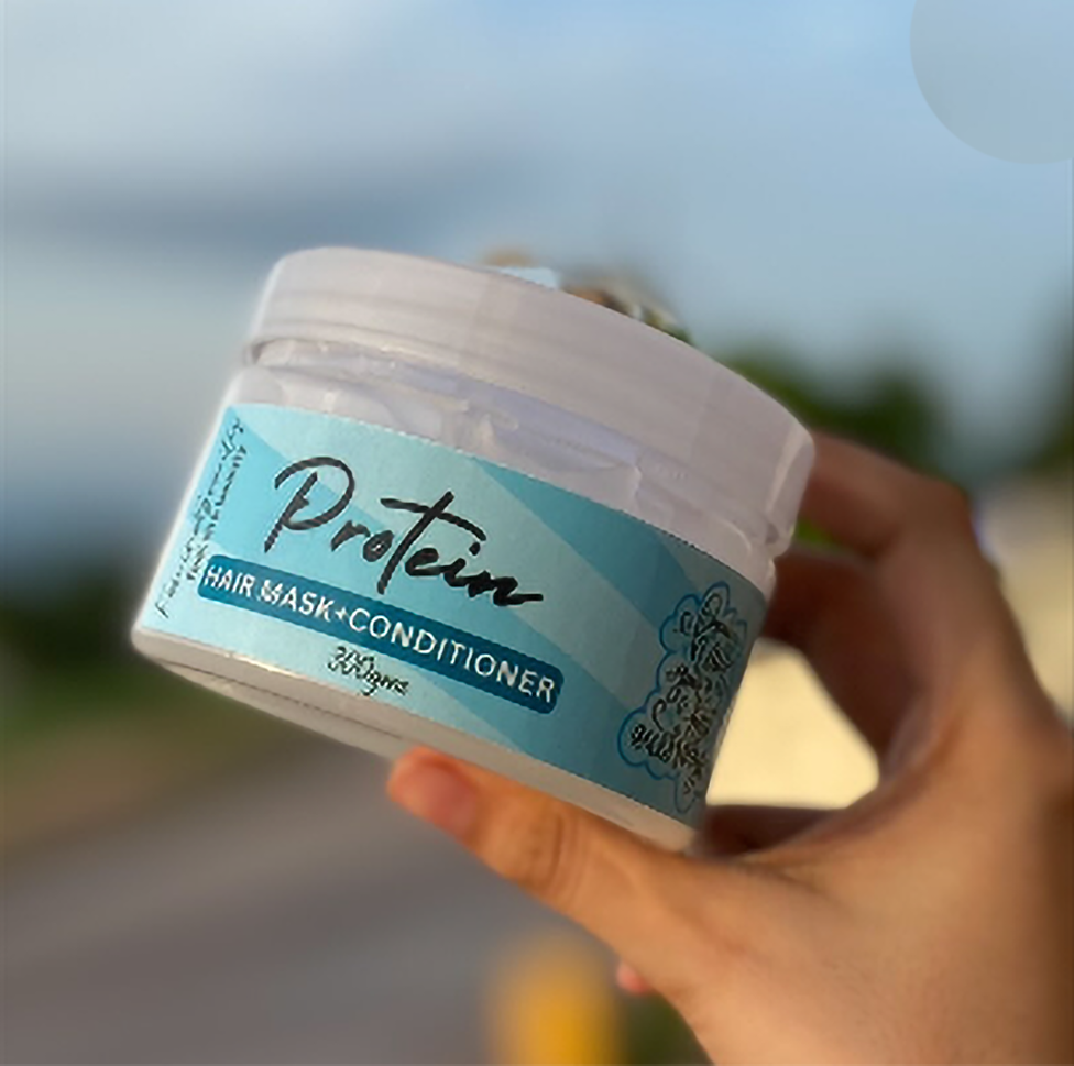 Protein hair mask